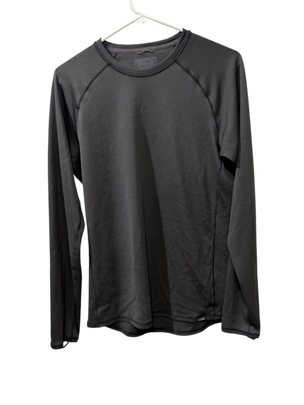 Patagonia Capilene Midweight Black Long Sleeve Base Layer Shirt M